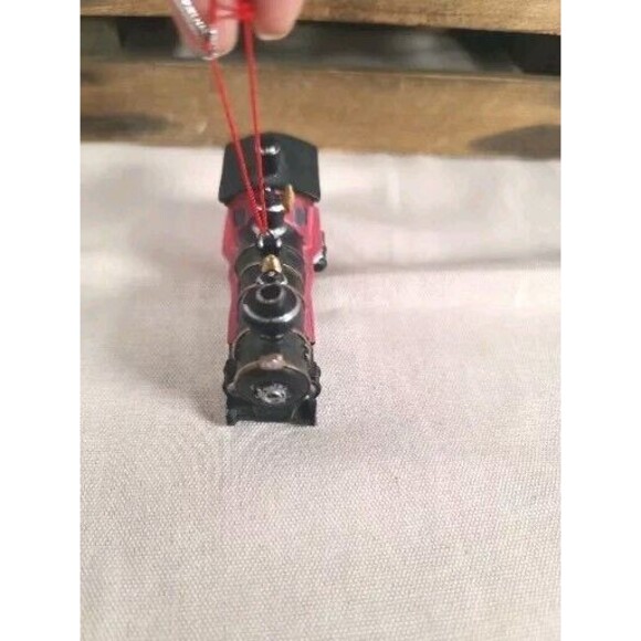 New NWT GANZ Midwest Gift Train Christmas Ornament Resin - Picture 7 of 11